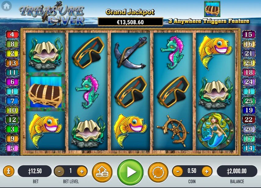 TREASURE DIVER Habanero superslot เครดิตฟรี 50