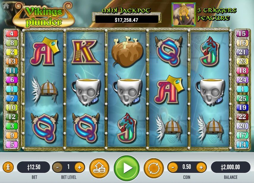VIKING'S PLUNDER Habanero superslot เครดิตฟรี 50