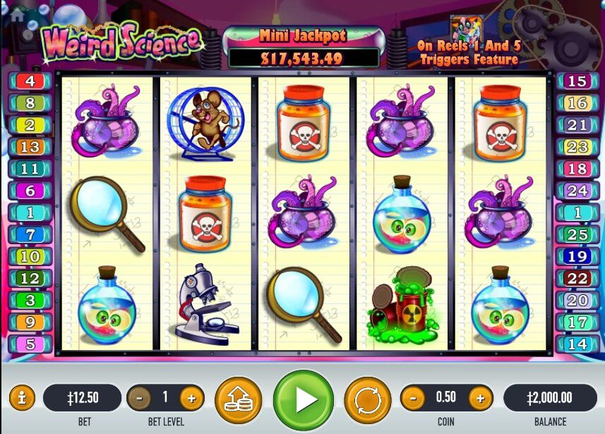 WEIRD SCIENCE Habanero superslot เครดิตฟรี 50