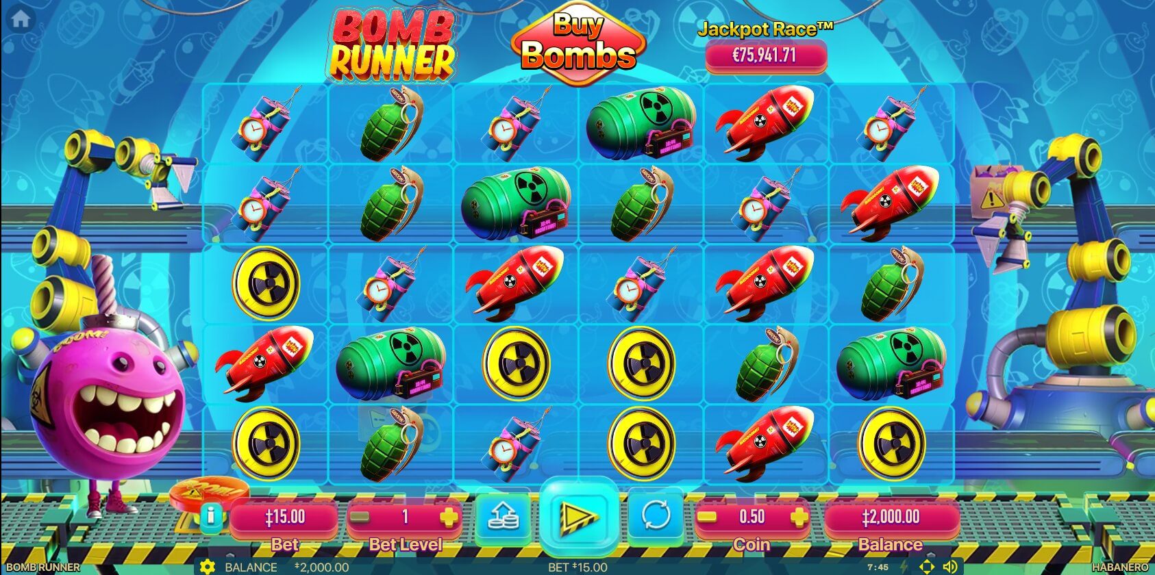 BOMB RUNNER Habanero superslot เครดิตฟรี 50