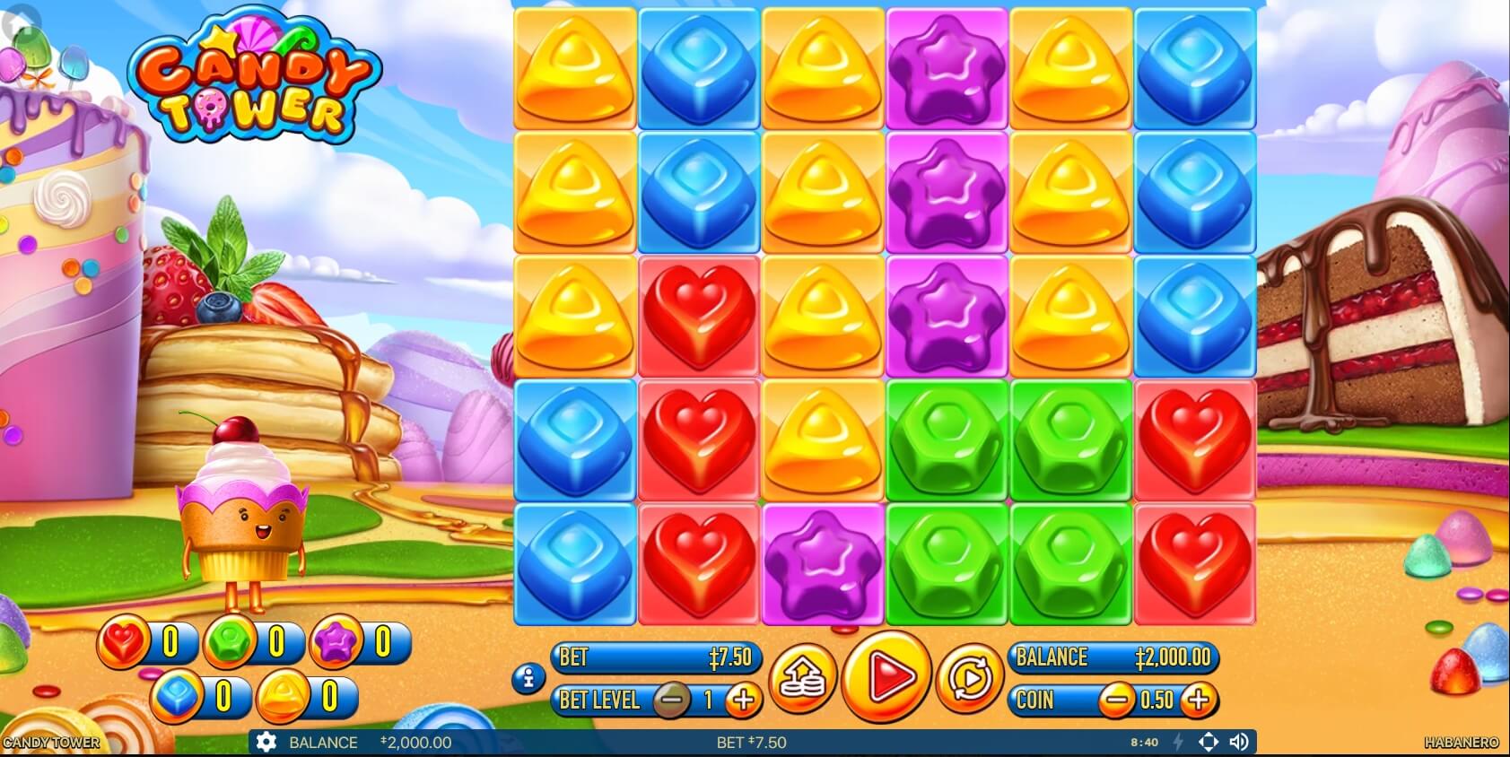 CANDY TOWER Habanero superslot เครดิตฟรี 50