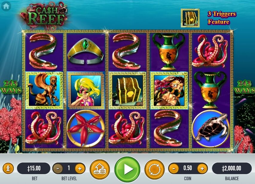 CASH REEF Habanero superslot เครดิตฟรี 50