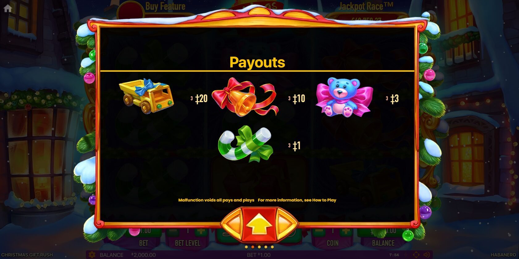 CHRISTMAS GIFT RUSH Habanero Slot ติดต่อ Superslot