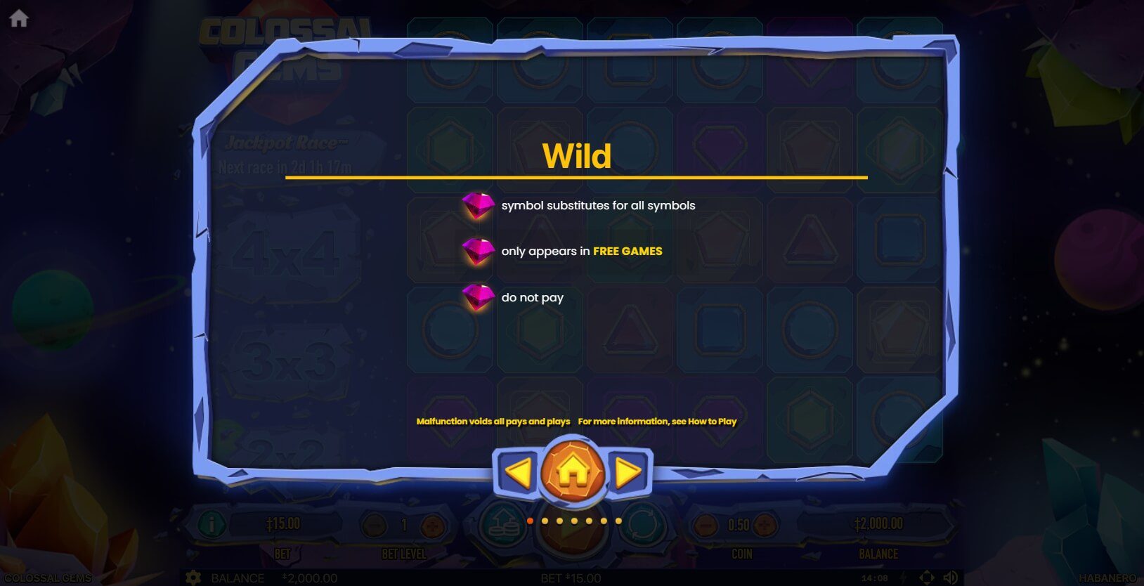 COLOSSAL GEMS Habanero Slot ดาวน์โหลด Superslot