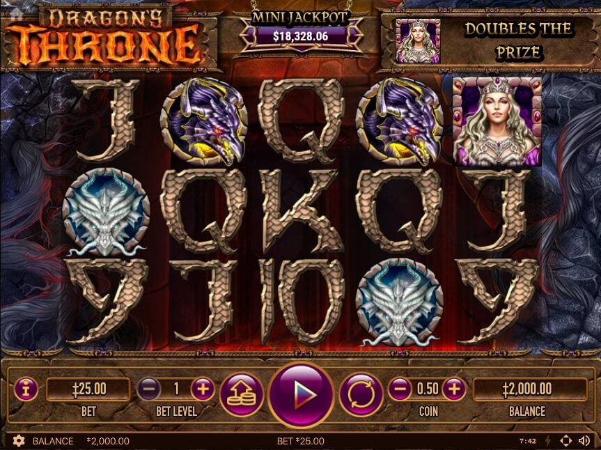 DRAGON'S THRONE Habanero superslot เครดิตฟรี 50
