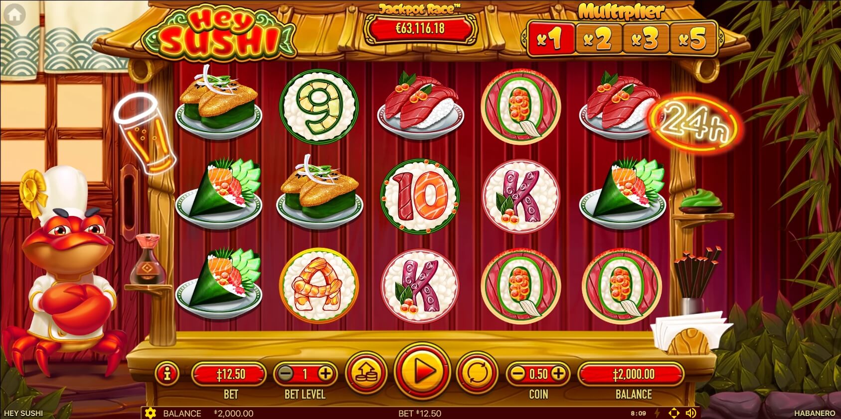 HEY SUSHI Habanero superslot เครดิตฟรี 50