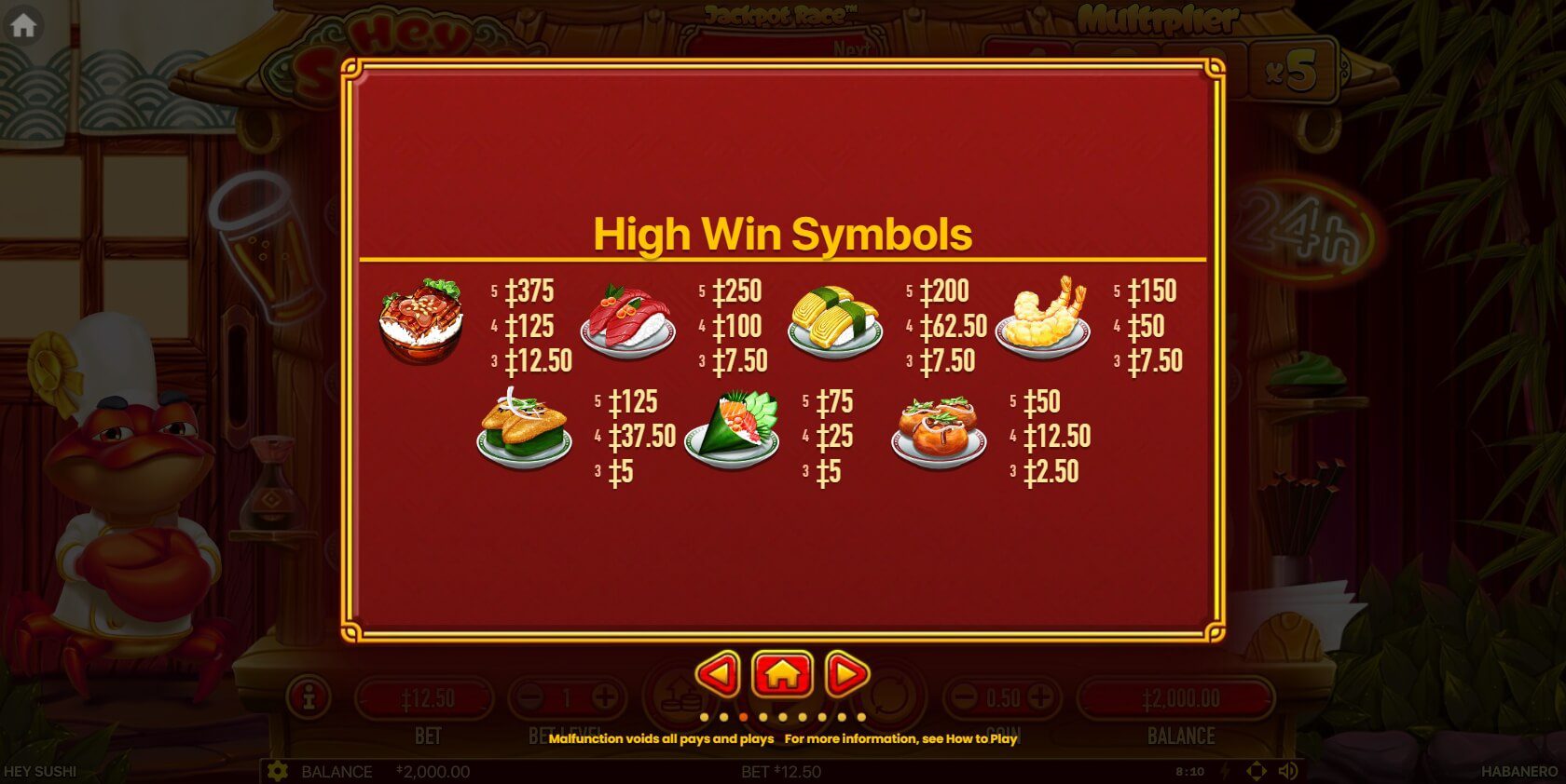 HEY SUSHI สล็อต Habanero ทดลองเล่น Superslot ฟรีเครดิต