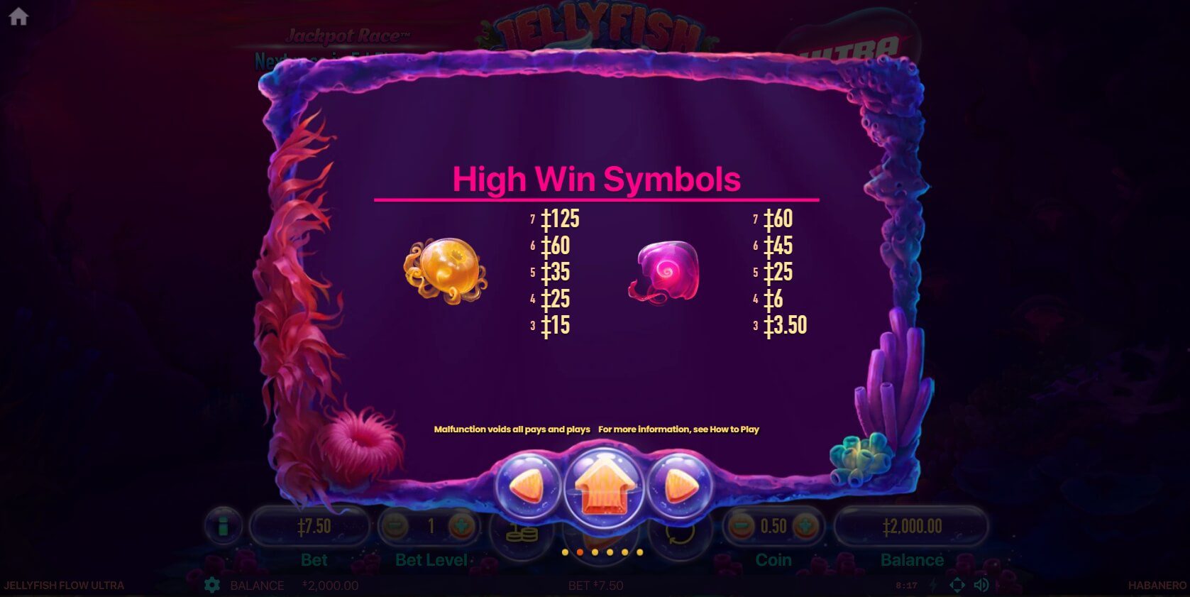 JELLYFISH FLOW ULTRA Habanero Slot ติดต่อ Superslot