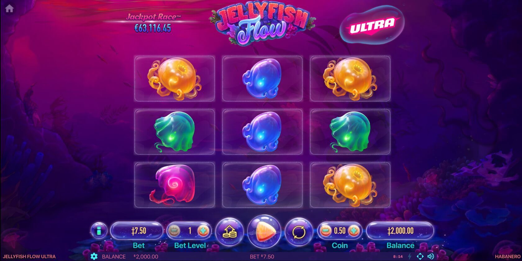 JELLYFISH FLOW ULTRA Habanero superslot เครดิตฟรี 50