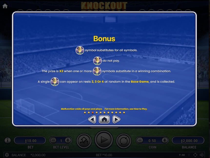 KNOCKOUT FOOTBALL Habanero Slot ติดต่อ Superslot