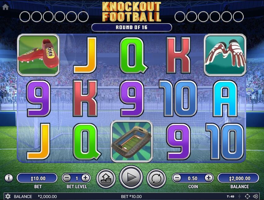 KNOCKOUT FOOTBALL Habanero superslot เครดิตฟรี 50
