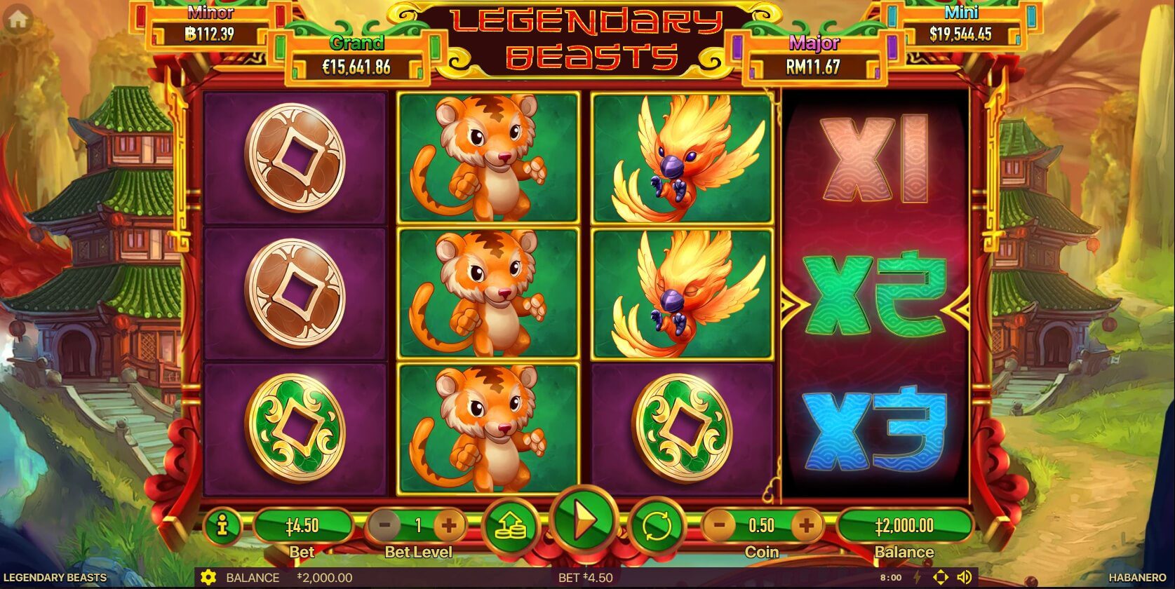 LEGENDARY BEASTS Habanero superslot เครดิตฟรี 50