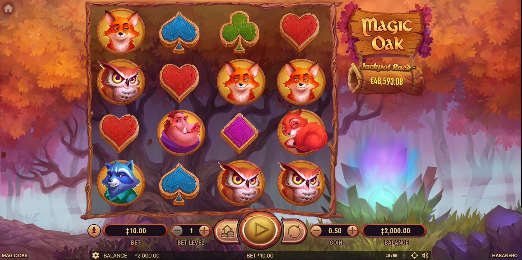 MAGIC OAK Habanero superslot เครดิตฟรี 50