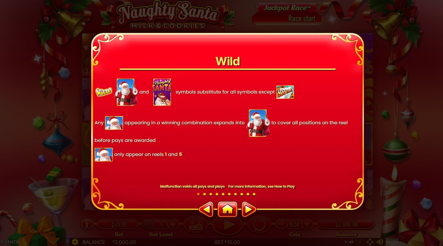 NAUGHTY SANTA Habanero Slot ดาวน์โหลด Superslot