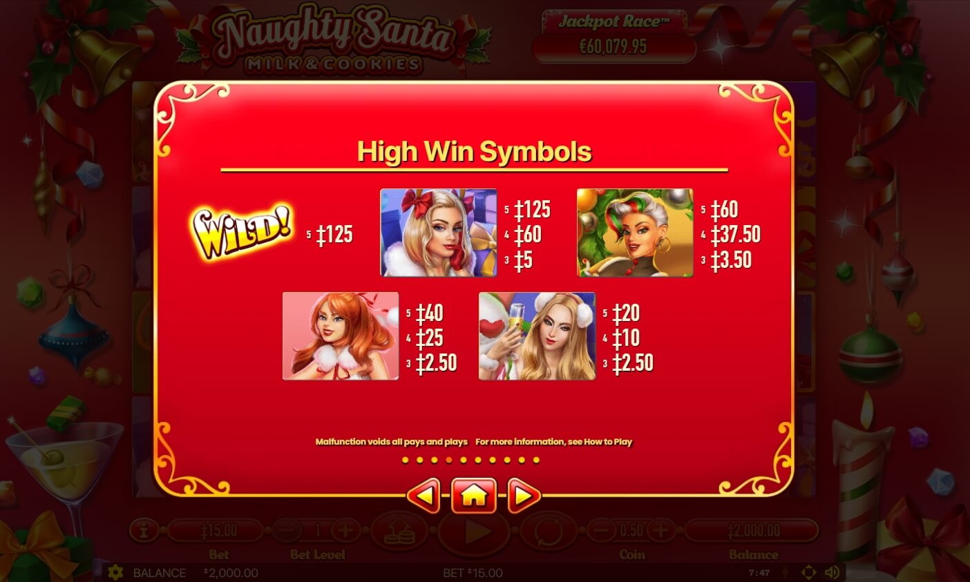 NAUGHTY SANTA สล็อต Habanero ทดลองเล่น Superslot ฟรีเครดิต