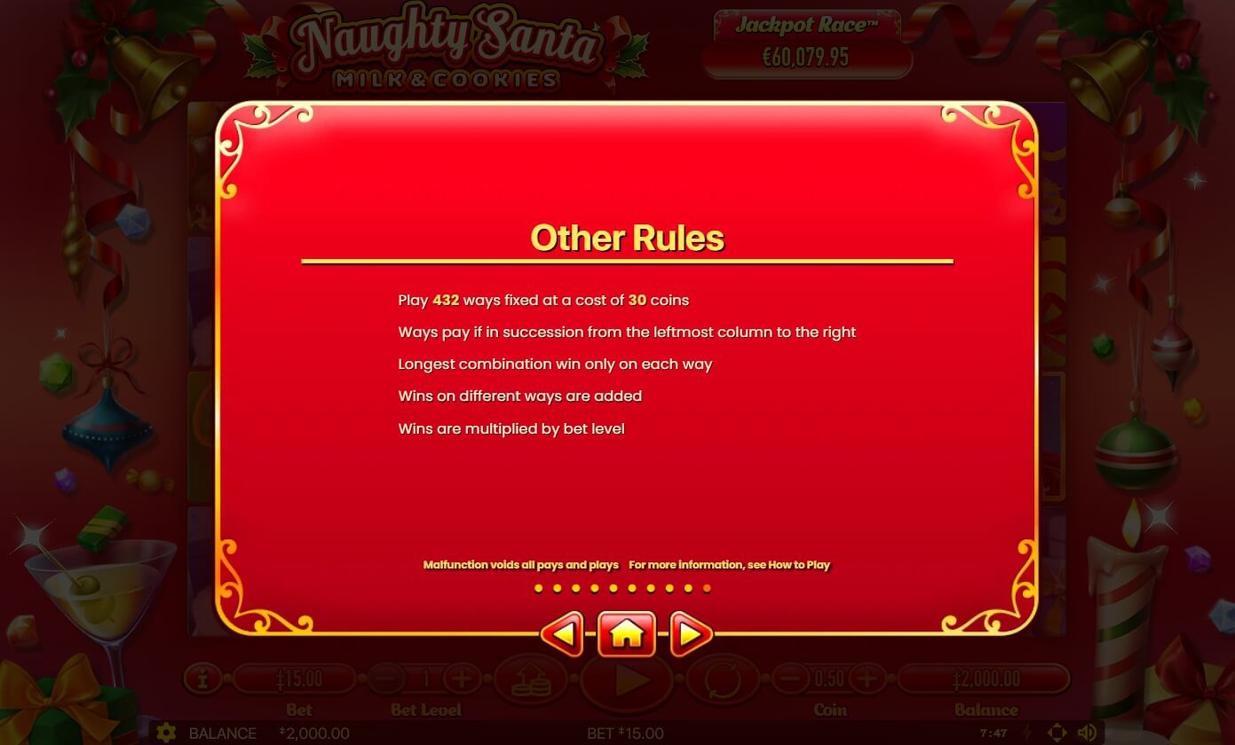 NAUGHTY SANTA สล็อต Habanero ทางเข้า Superslot Wallet