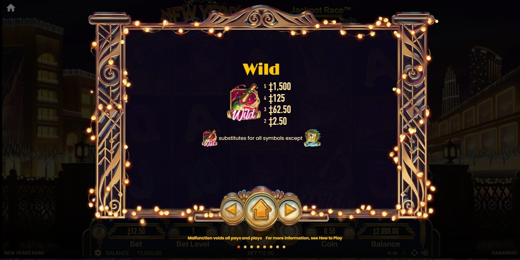 NEW YEARS BASH Habanero Slot ดาวน์โหลด Superslot