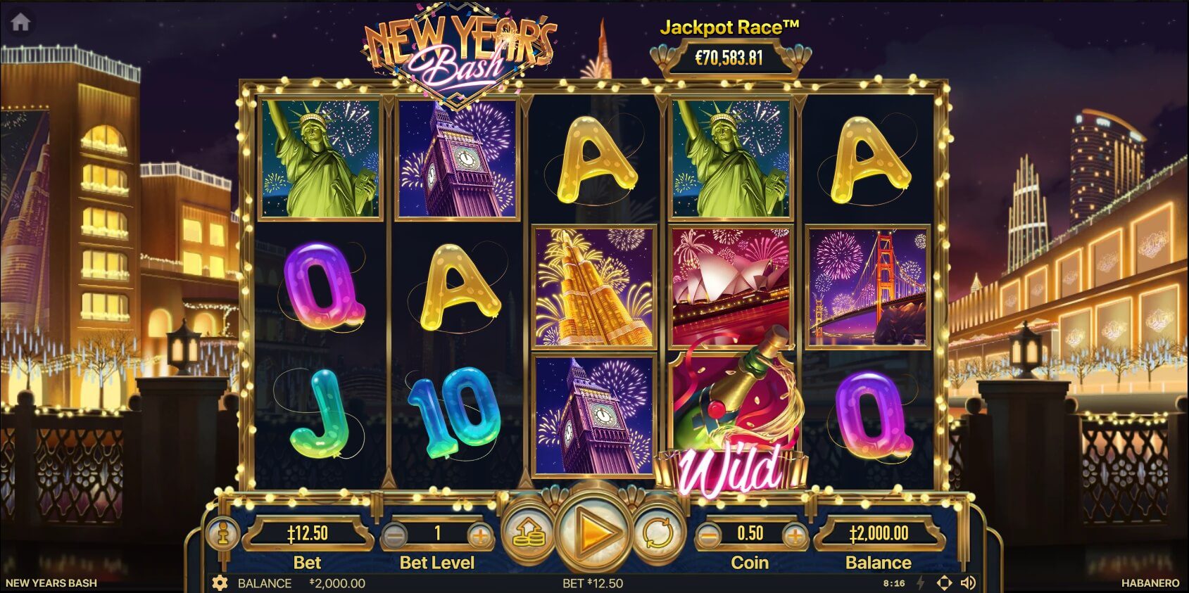 NEW YEARS BASH Habanero superslot เครดิตฟรี 50