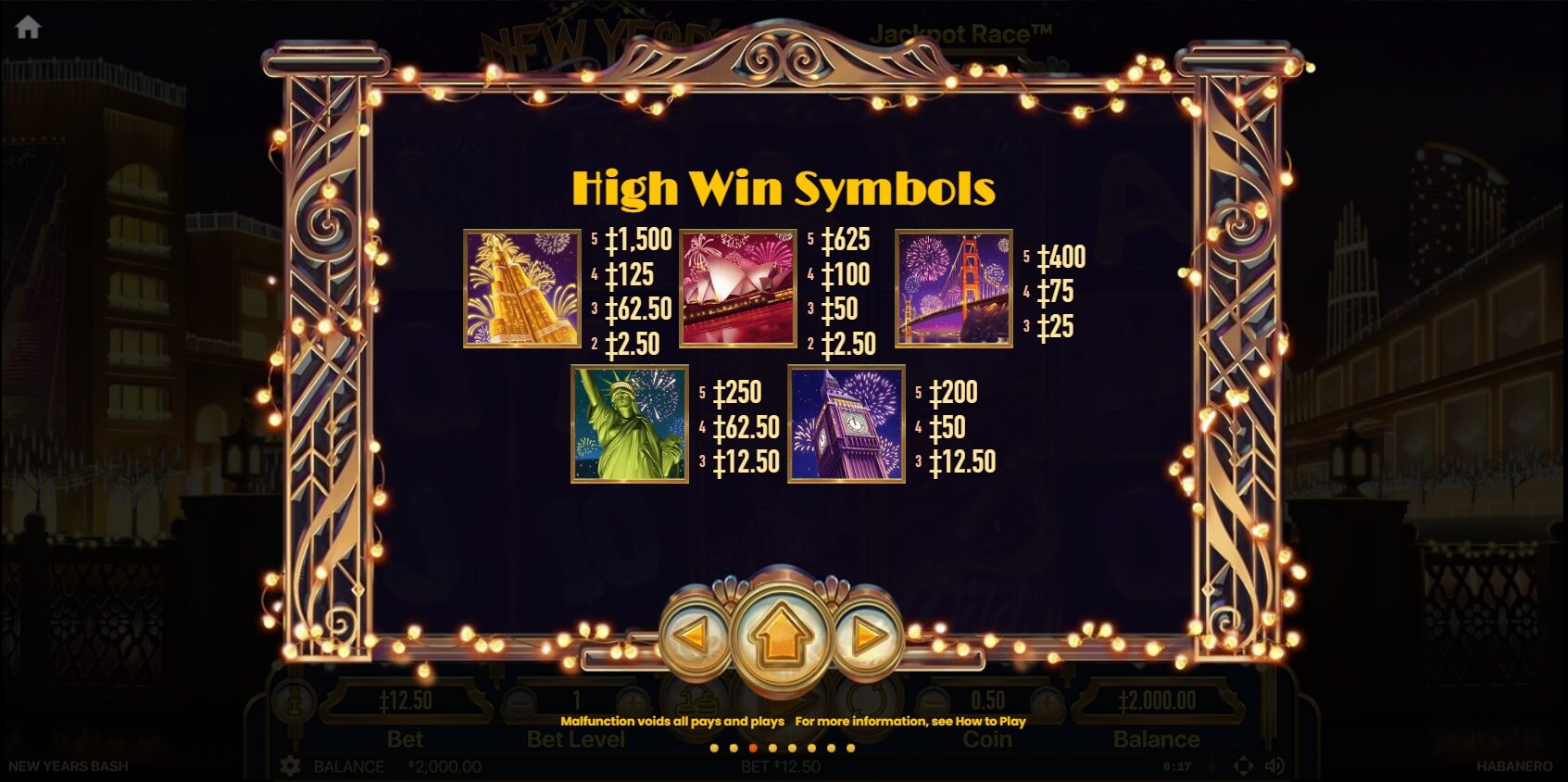 NEW YEARS BASH สล็อต Habanero ทดลองเล่น Superslot ฟรีเครดิต