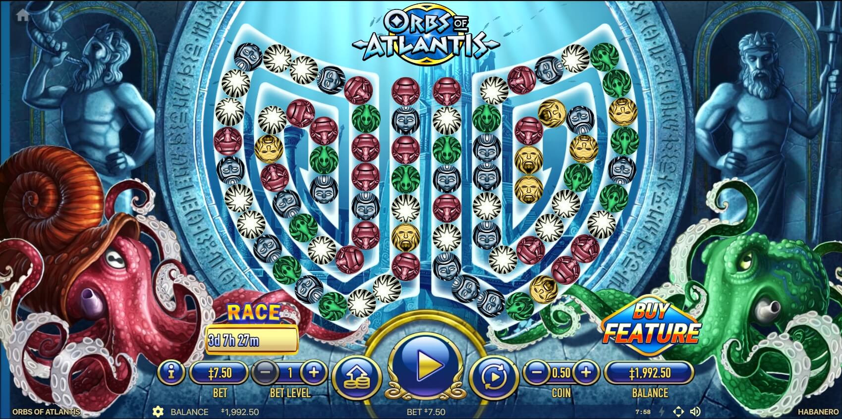 ORBS OF ATLANTIS Habanero superslot เครดิตฟรี 50