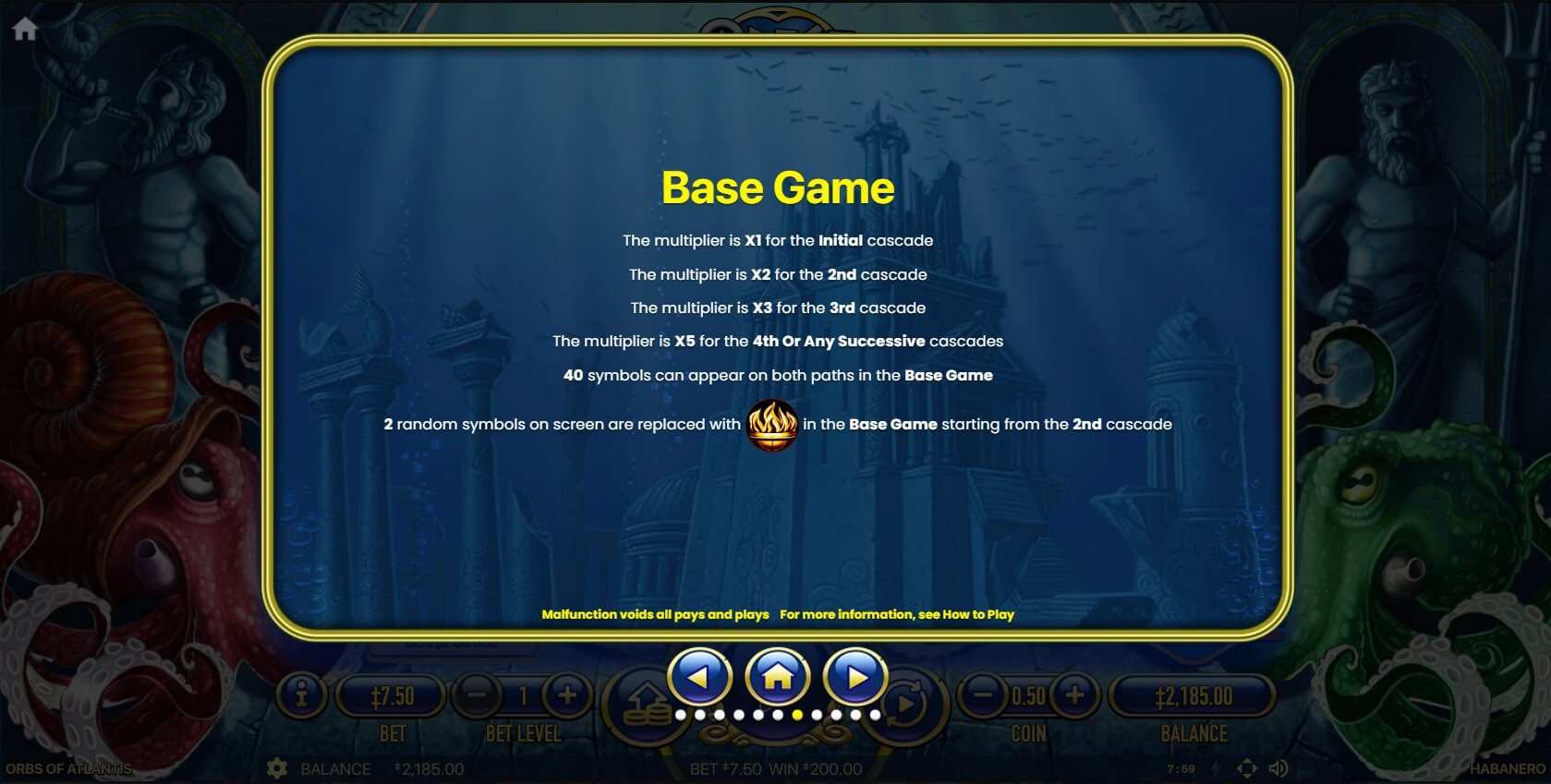 ORBS OF ATLANTIS สล็อต Habanero ทดลองเล่น Superslot ฟรีเครดิต