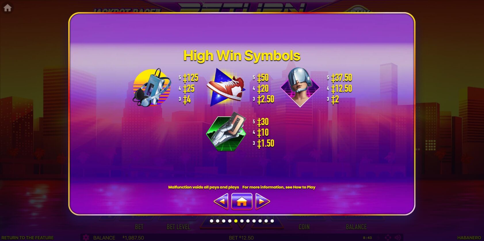 RETURN TO THE FEATURE สล็อต Habanero ทดลองเล่น Superslot ฟรีเครดิต