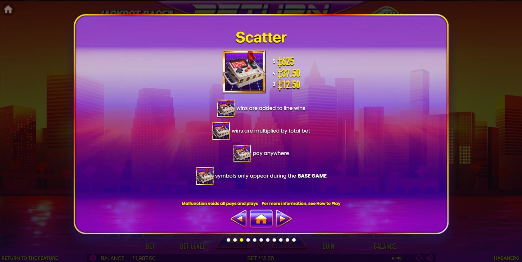 RETURN TO THE FEATUREHabanero Slot ติดต่อ Superslot