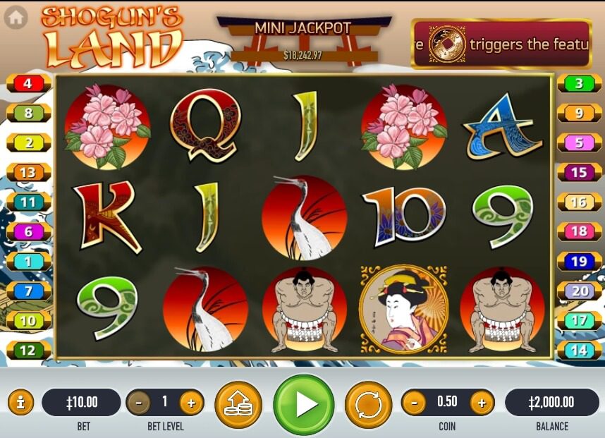 SHOGUN'S LAND Habanero superslot เครดิตฟรี 50 