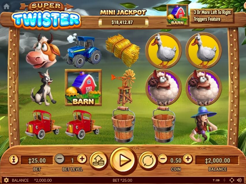 SUPER TWISTER Habanero superslot เครดิตฟรี 50