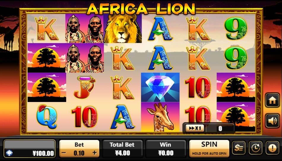 Africa Lion Creative Gaming superslot เครดิตฟรี 50