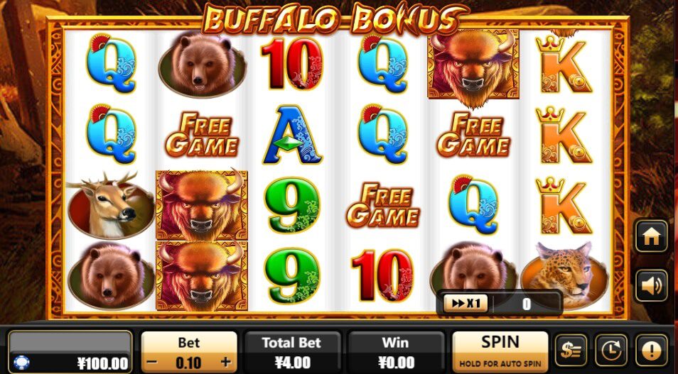 Buffalo Bonus Creative Gaming superslot เครดิตฟรี 50