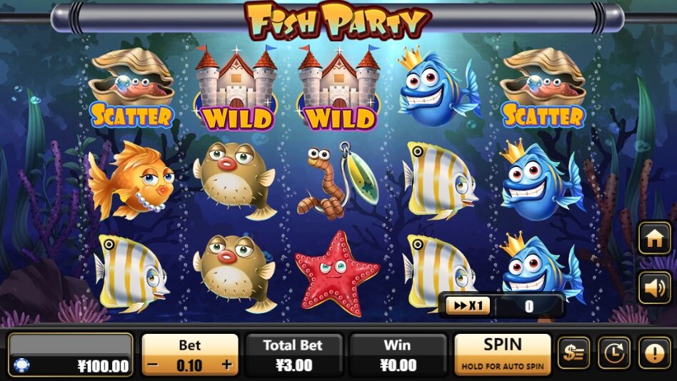 Fish Party Creative Gaming superslot เครดิตฟรี 50