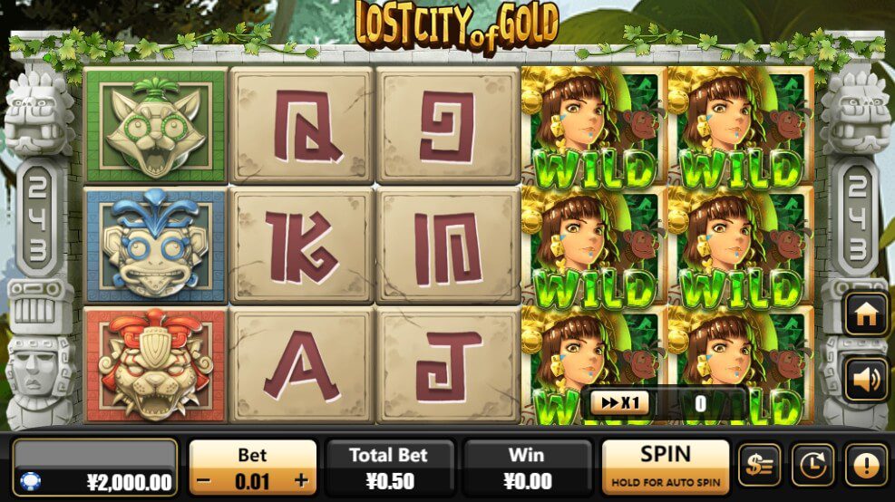 Lost City of Gold Creative Gaming superslot เครดิตฟรี 50
