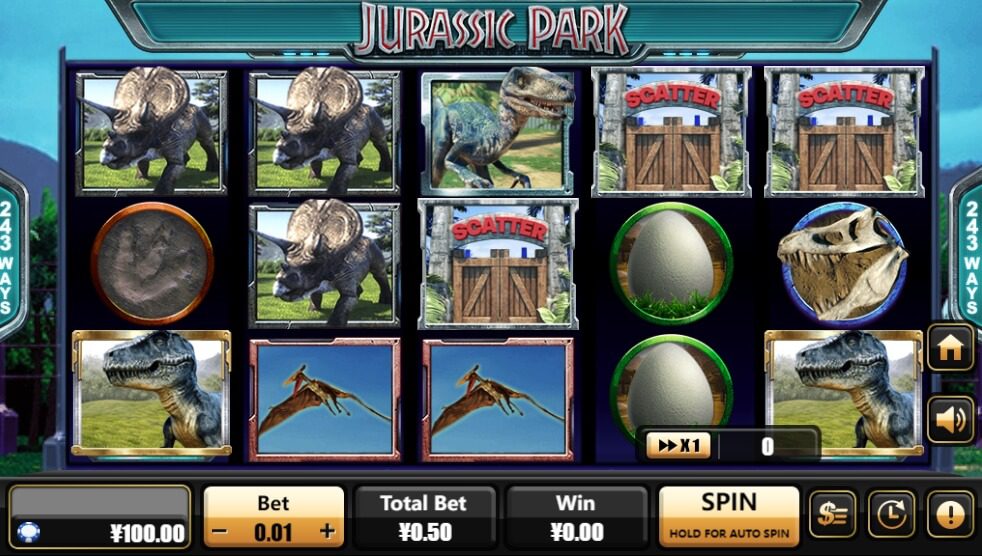New Jurassic Park Creative Gaming superslot เครดิตฟรี 50
