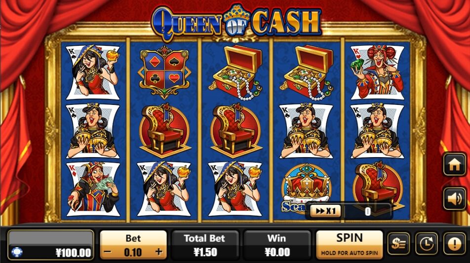 Queen of Cash Creative Gaming superslot เครดิตฟรี 50