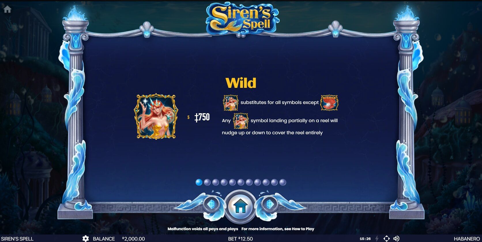 SIREN'S SPELL Habanero Slot ดาวน์โหลด Superslot
