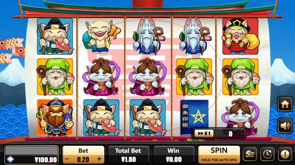 Seven Lucky God Creative Gaming superslot เครดิตฟรี 50