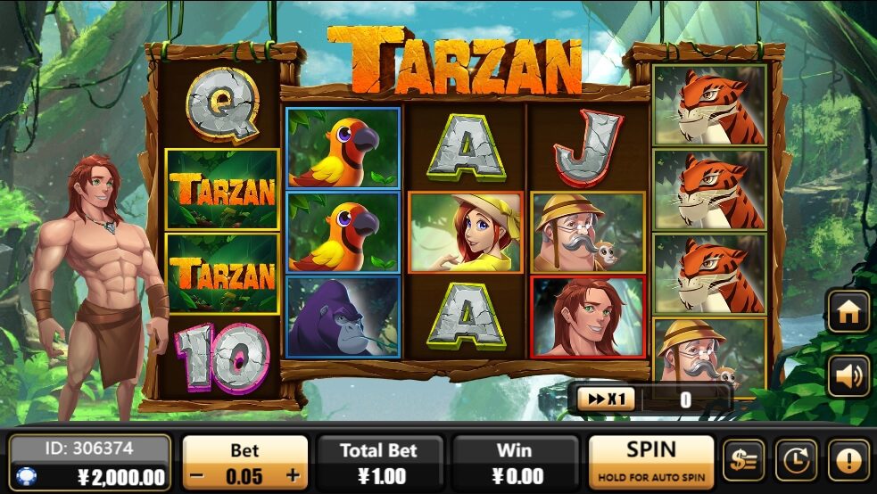 Tarzan Creative Gaming superslot เครดิตฟรี 50