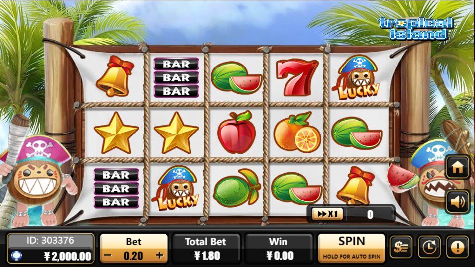 Tropical Island Creative Gaming superslot เครดิตฟรี 50