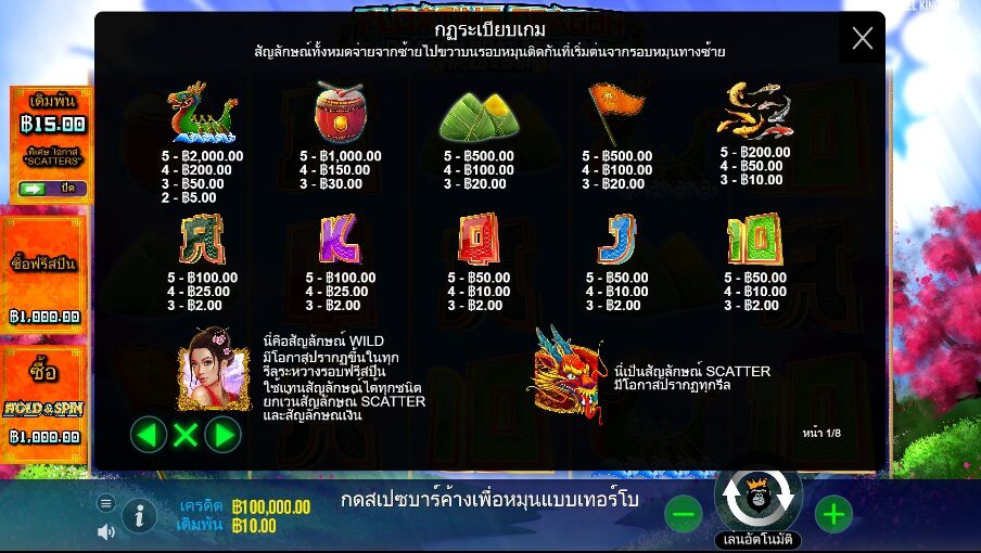 Floating Dragon – Dragon Boat Festival Powernudge Play ฟรีเครดิต ซุปเปอร์สล็อต
