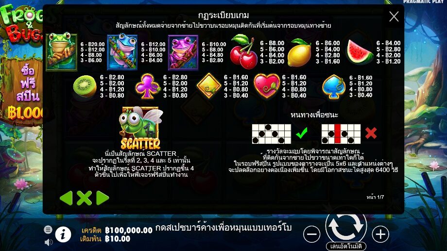 Frogs & Bugs Powernudge Play ฟรีเครดิต ซุปเปอร์สล็อต
