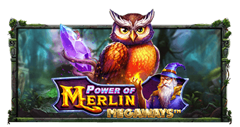 Power of Merlin Megaways Powernudge Play เครดิตฟรี 300 Superslot