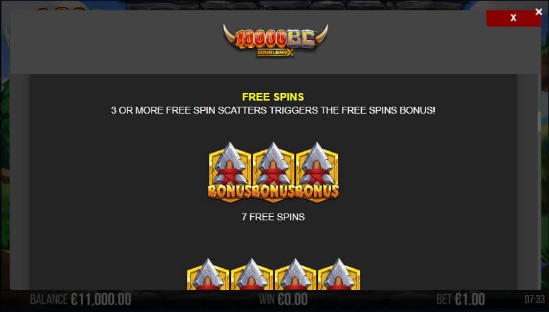 10000 BC DoubleMax สล็อต Yggdrasil เครดิต ฟรี สมัคร Superslot