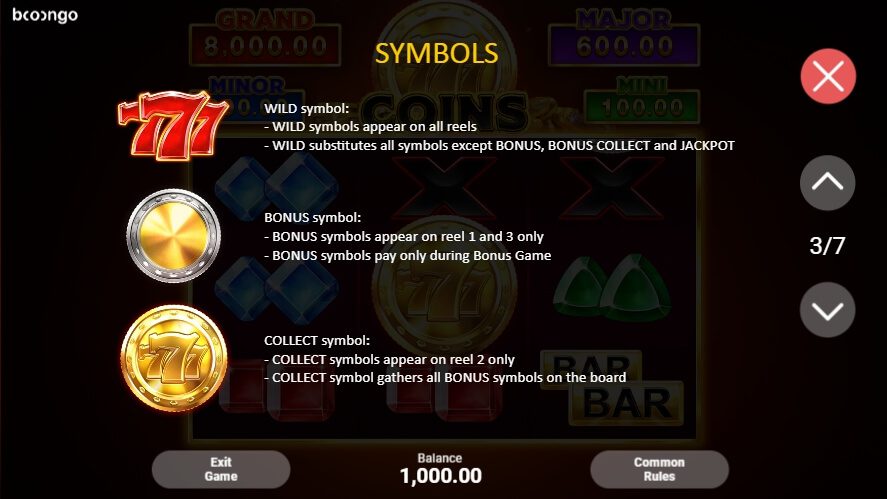 777 Coins Boongo Superslot ฟรี 50
