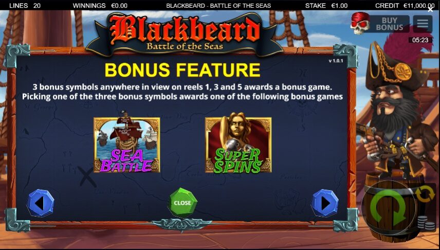 Blackbeard Battle Of The Seas YGGDRASIL Superslot เว็บตรงไม่ผ่านเอเย่นต์ ล่าสุด