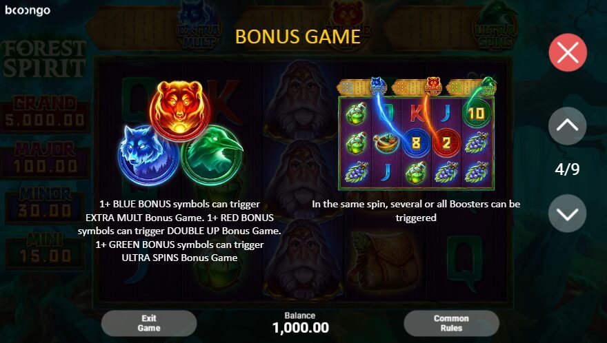 Forest Spirit Boongo Superslot ทดลองเล่น