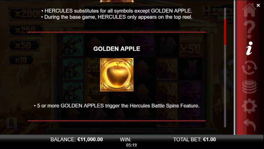 Hercules 10K WAYS สล็อตค่าย Yggdrasil game