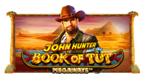 John Hunter and the Book of Tut Megaways Powernudge Play เครดิตฟรี 300 Superslot
