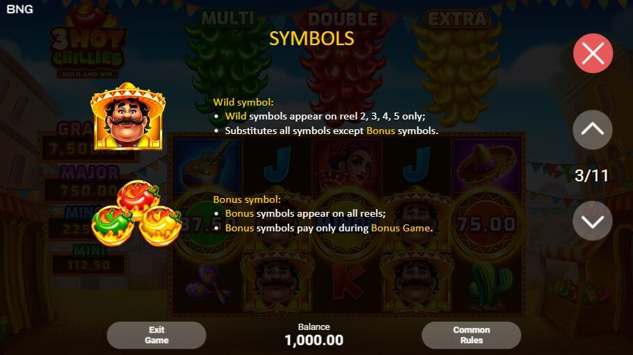 3 Hot Chillies Boongo Superslot ทดลองเล่น