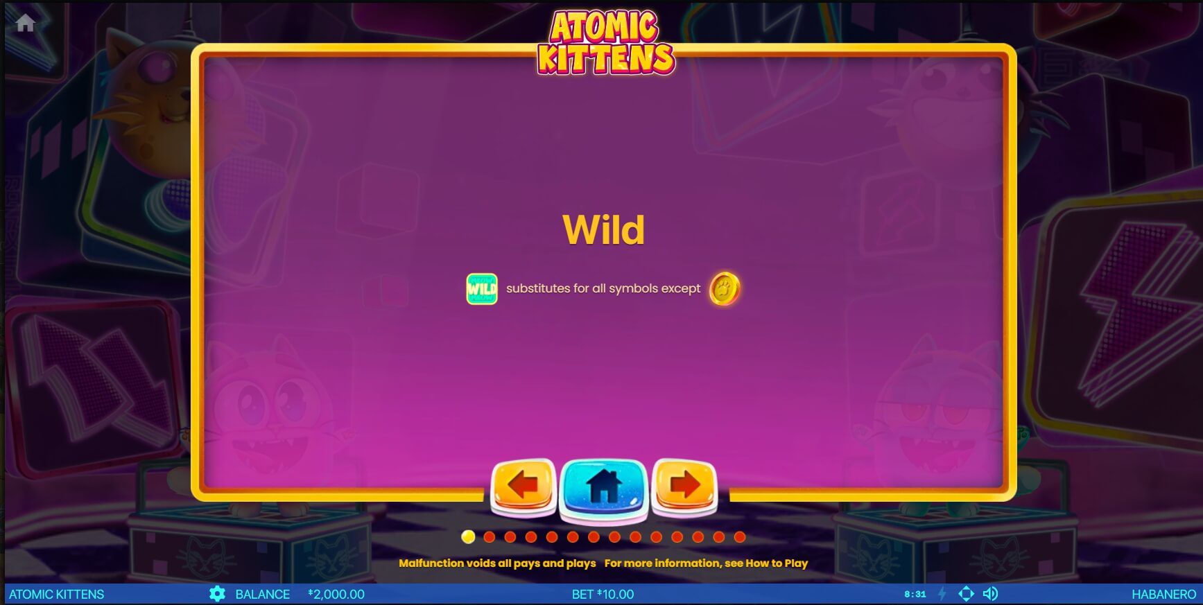 ATOMIC KITTENS Habanero superslot เครดิตฟรี 50
